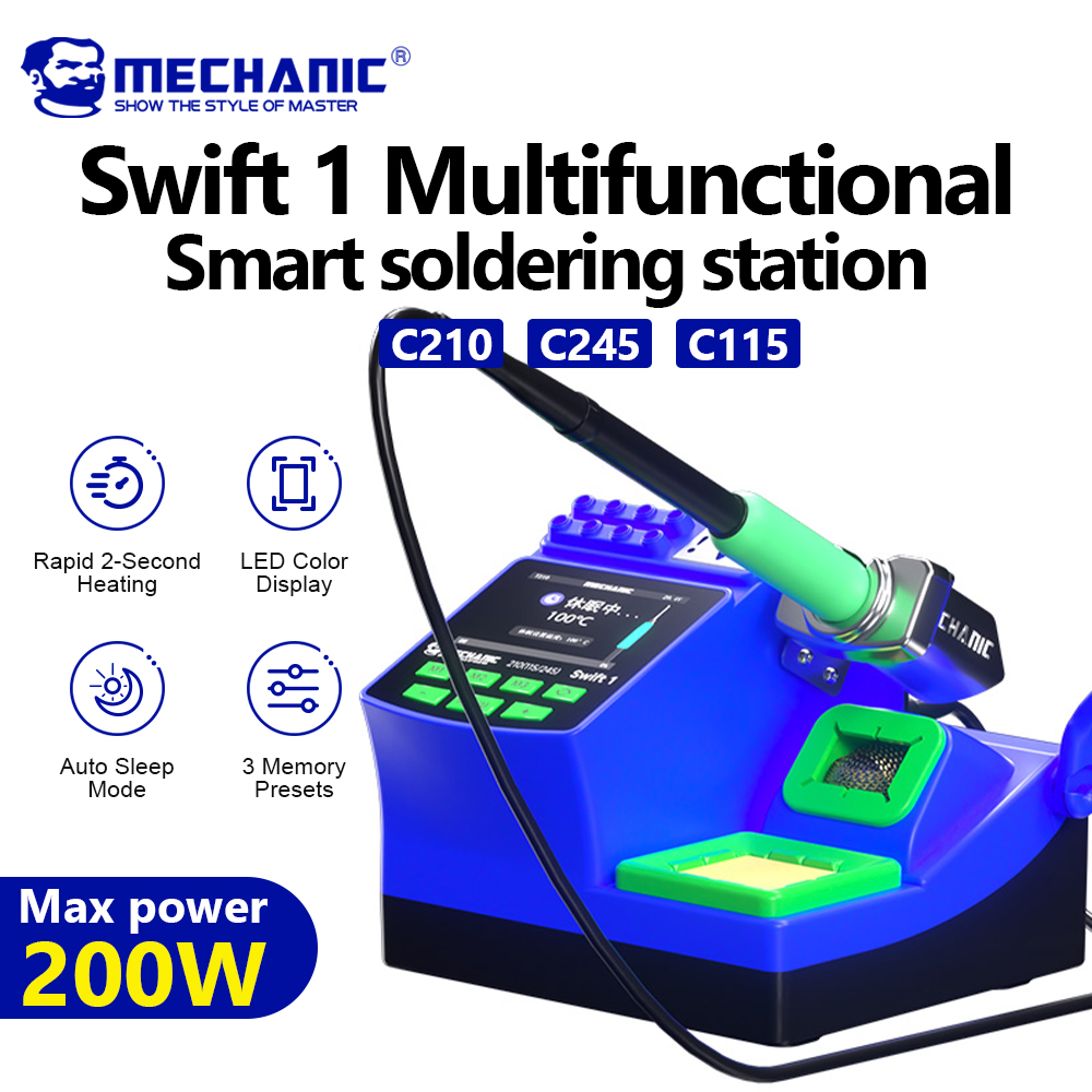 MECHANIC Swift 1 Digital Solde - C210 Precision Soldering Station review and price