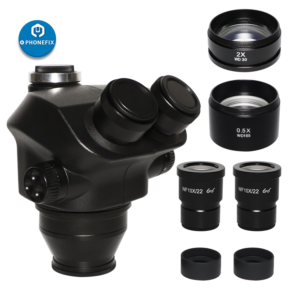 2020 Black 3.5X-90X 7X-45X Tri - Trinocular Stereo Microscope 7X-45X review and price