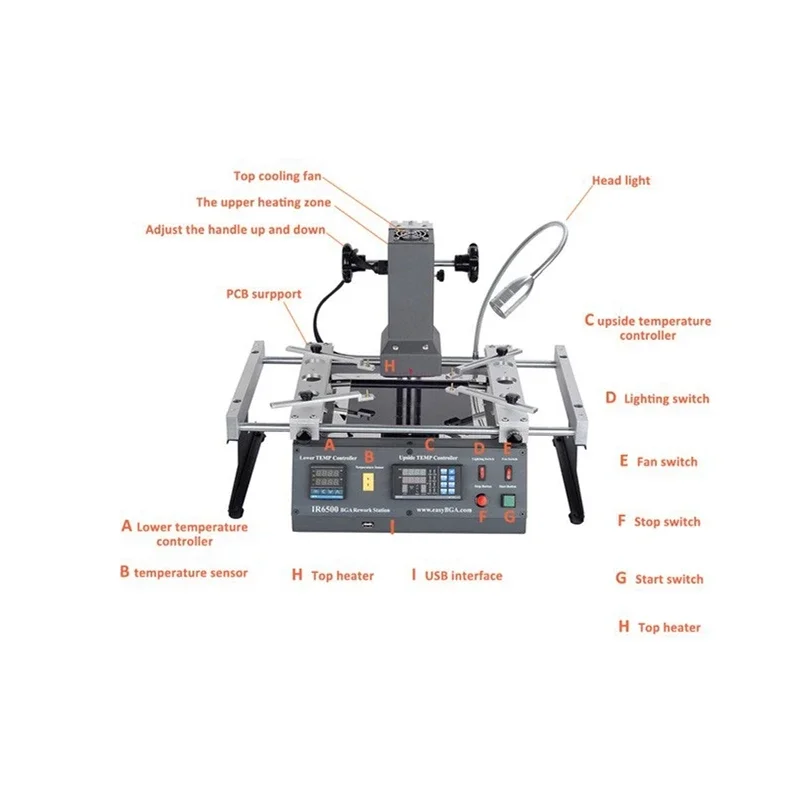 Achi Ir 6500 V2 Infrared Bga S - Infrared Bga Rework Station review and price