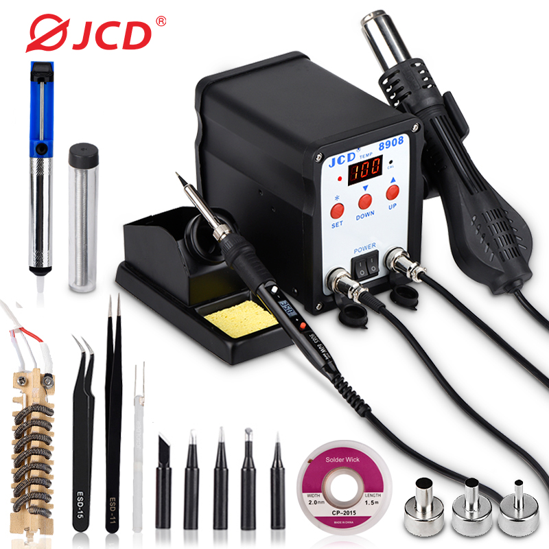 JCD Soldering Station 2 IN 1 W - 2 In 1 Soldering Rework Station 750W review and price