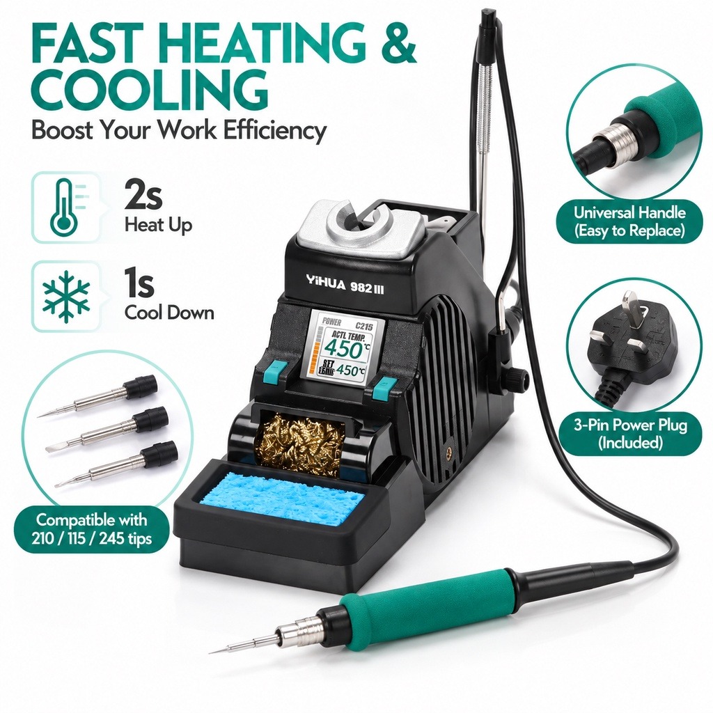 YIHUA 982-III C210 Soldering I - C210 Precision Soldering Station review and price