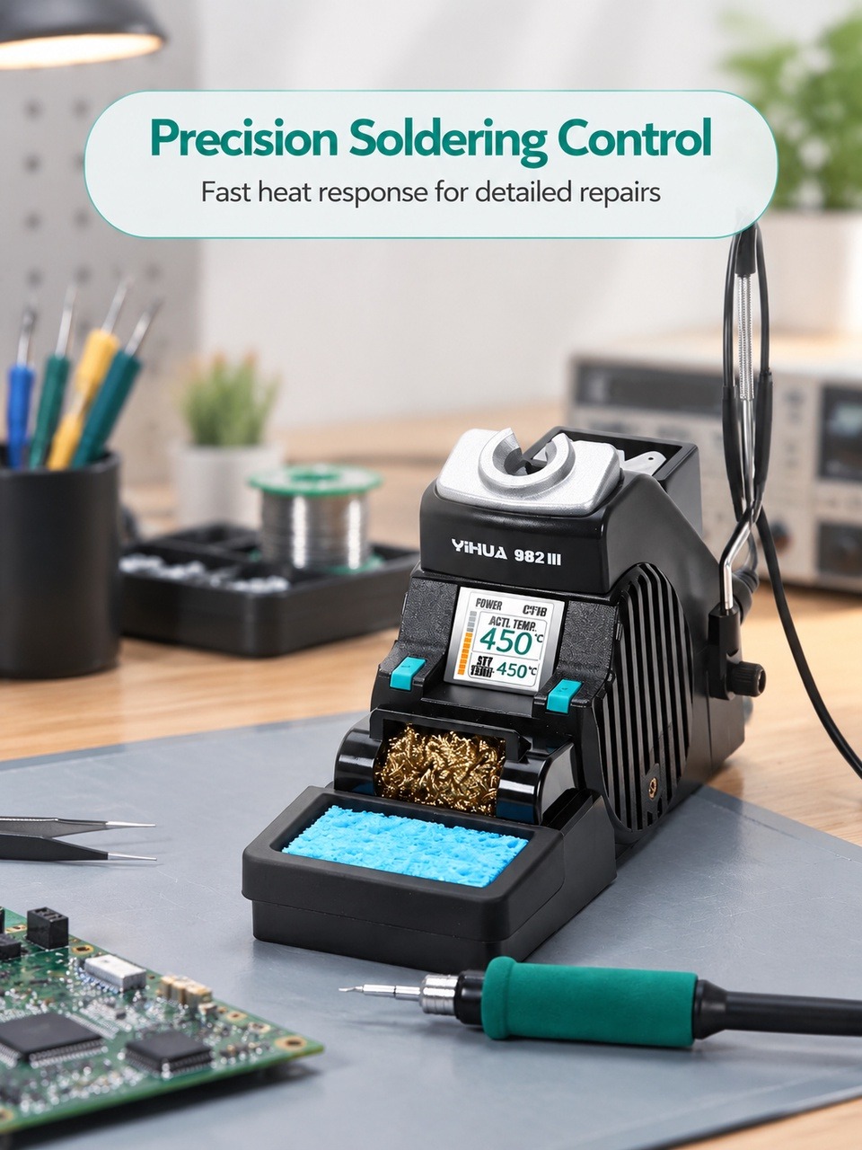 YIHUA 982-III C210 Soldering I - C210 Precision Soldering Station review and price