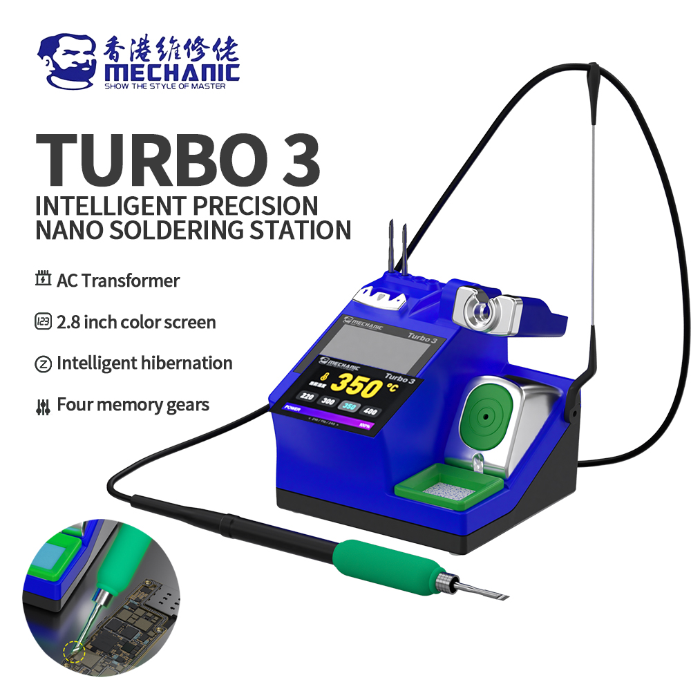 MECHANIC Turbo 3 150W Intellig - C210 Precision Soldering Station review and price
