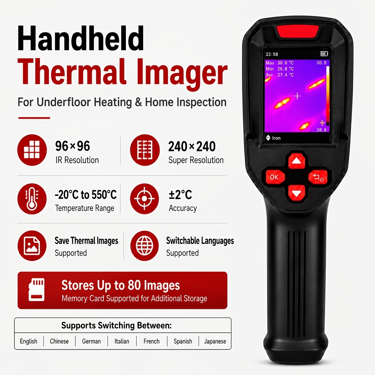 USB Rechargeable Thermal Imagi - Thermal Imaging Camera Pcb Repair review and price