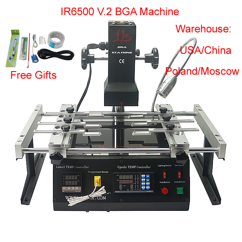 Solder Station 2 Zones IR6500  - Infrared Bga Rework Station review and price