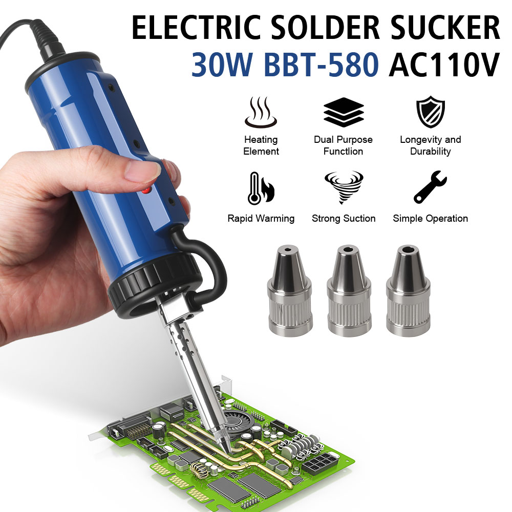 Vacuum Soldering Electric Sold - Desoldering Pump Electric Vacuum Station review and price