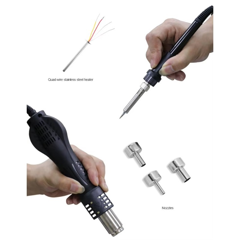 ATTEN AT8586 2 in 1 750W Lead  - 2 In 1 Soldering Rework Station 750W review and price