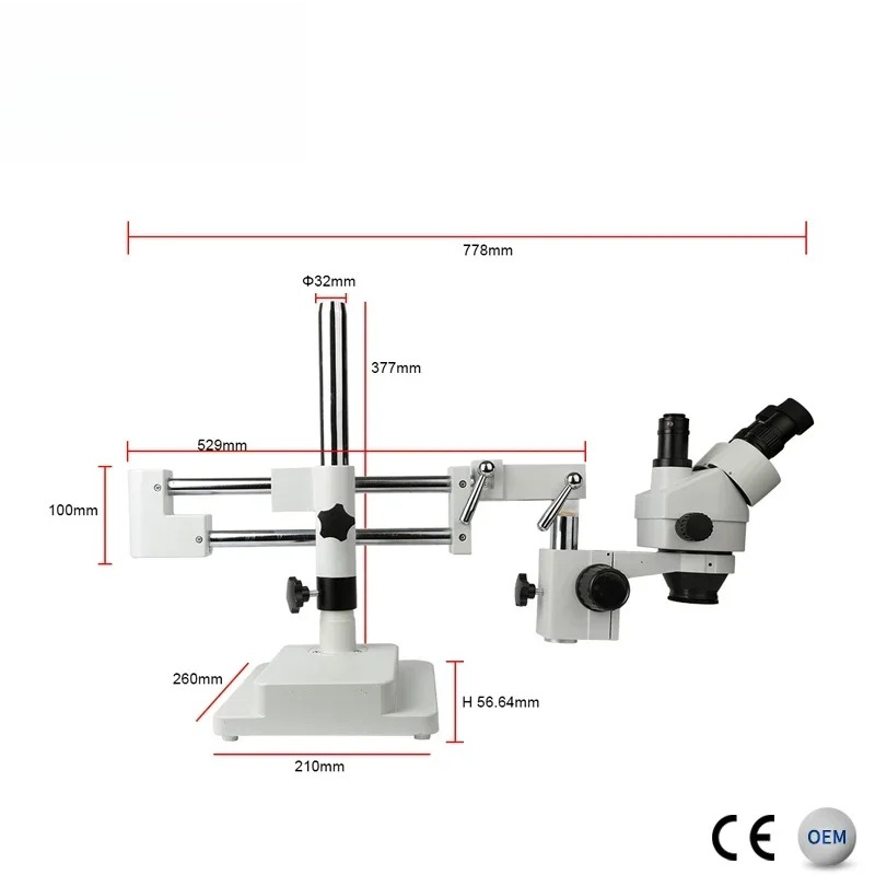 2026/Kaisi 7X-45X Zoom Electro - Trinocular Stereo Microscope 7X-45X review and price