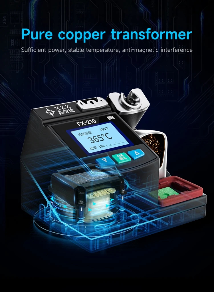 XZZ FX-210 Super Precision Sol - C210 Precision Soldering Station review and price
