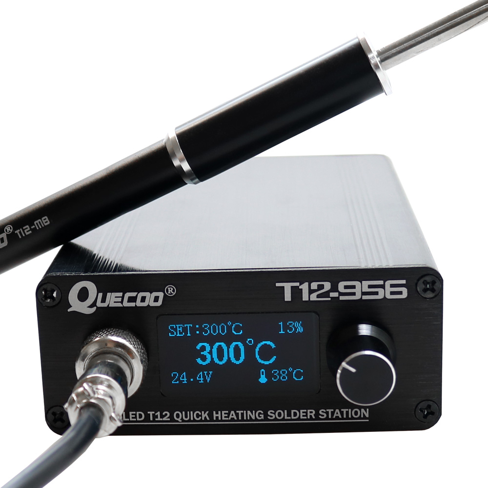 QUECOO T12-956 Soldering Digit - T12 Soldering Station Oled review and price
