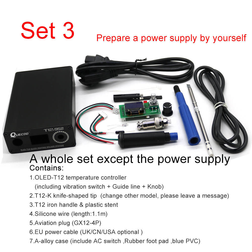 T12 STC-OLED soldering Station - T12 Soldering Station Oled review and price