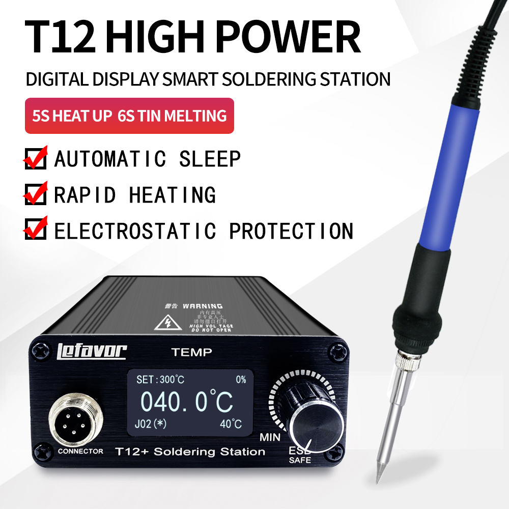 T12+ Soldering Station Solderi - T12 Soldering Station Oled review and price